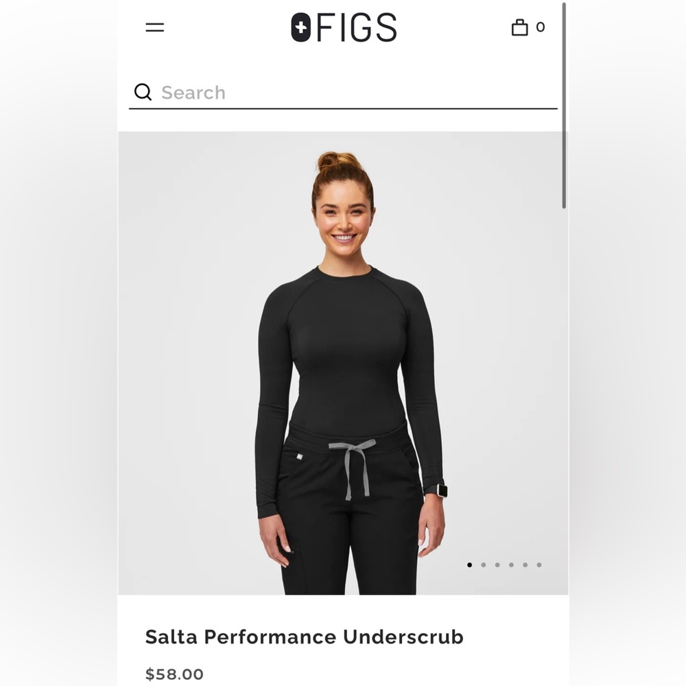 Sold out Blue Figs Salta Performance Underscrub